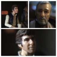 HAN: "What is it? Some kind of local trouble?" BEN: "Let's just say we'd like to avoid any Imperial entanglements." HAN: "Well, that's the trick, isn't it? And it's going to cost you something extra. Ten thousand. All in advance." #starwars #anhwt #toyshelf